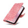 iPhone 16e / 17e Embossed Sunflower Leather Phone Case - Pink
