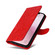 iPhone 16e / 17e Embossed Sunflower Leather Phone Case - Red