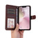 iPhone 16e / 17e ENKAY Card Wallet Calf Texture Leather Phone Case with Screen Film - Brown