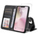 iPhone 16e / 17e ENKAY Card Wallet Calf Texture Leather Phone Case with Thickened Glue No White Edge Film - Black