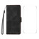 iPhone 16e / 17e ENKAY Embossed Rhombus Starry Leather Phone Case with Screen Film - Black
