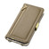 iPhone 16e / 17e ESEBLE E11 Colorful Litchi Pattern Zipper Wallet Leather Phone Case - Amber Brown