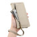 iPhone 16e / 17e ESEBLE E11 Colorful Litchi Pattern Zipper Wallet Leather Phone Case - Khaki