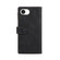 iPhone 16e / 17e ESEBLE Retro Frosted RFID Flip Leather Phone Case - Black