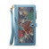 iPhone 16e / 17e ESEBLE Star Series Lanyard Zipper Wallet RFID Leather Case - Blue