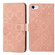 iPhone 16e / 17e Ethnic Style Embossed Pattern Leather Phone Case - Pink