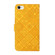 iPhone 16e / 17e Ethnic Style Embossed Pattern Leather Phone Case - Yellow