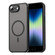 iPhone 16e / 17e Fan Dun Series TPU Hybrid PC Frosted Magsafe Phone Case - Black