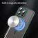 iPhone 16e / 17e Fan Dun Series TPU Hybrid PC Frosted Magsafe Phone Case - Green