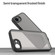 iPhone 16e / 17e Fan Dun Series TPU Hybrid PC Frosted Phone Case - Black