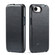 iPhone 16e / 17e Fierre Shann 64 Texture Vertical Flip PU Leather Phone Case - Black