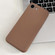 iPhone 16e / 17e Fine Hole Insert Card Slot TPU Phone Case - Brown
