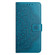 iPhone 16e / 17e Flower Embossed Leather Phone Case - Blue