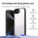 iPhone 16e / 17e Four Corners Shield Shockproof TPU Hybrid PC Phone Case - Black
