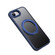 iPhone 16e / 17e Frosted 360 Degree MagSafe Magnetic Holder Phone Case - Blue