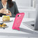 iPhone 16e / 17e Frosted Holder PC Hybrid TPU MagSafe Phone Case - Rose Red