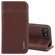 iPhone 16e / 17e GEBEI Top-grain Horizontal Flip Leather Phone Case - Brown