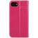 iPhone 16e / 17e GEBEI Top-grain Horizontal Flip Leather Phone Case - Rose Red