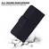 iPhone 16e / 17e Geometric Embossed Leather Phone Case - Black