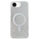 iPhone 16e / 17e Glitter MagSafe Hybrid Clear TPU Phone Case - White