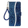 iPhone 16e / 17e Glitter Powder Filp Leather Phone Case - Blue