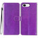 iPhone 16e / 17e Glitter Powder Flip Leather Phone Case - Purple