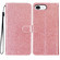 iPhone 16e / 17e Glitter Powder Flip Leather Phone Case - Rose Gold