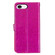 iPhone 16e / 17e Glitter Powder Flip Leather Phone Case - Rose Red