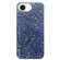 iPhone 16e / 17e Glitter Sequins Epoxy TPU Phone Case - Blue