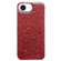 iPhone 16e / 17e Glitter Sequins Epoxy TPU Phone Case - Red