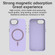 iPhone 16e / 17e Glitter Series Magsafe PC Hybrid TPU Phone Case - Purple