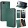 iPhone 16e / 17e Gloss Oil Solid Color Magnetic Leather Phone Case - Green