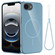 iPhone 16e / 17e Glossy TPU Shockproof MagSafe Phone Case with Lanyard - Blue