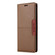 iPhone 16e / 17e GQUTROBE G01 RFID Anti-theft Leather Phone Case - Brown
