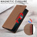 iPhone 16e / 17e GQUTROBE G01 RFID Anti-theft Leather Phone Case - Brown