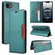iPhone 16e / 17e GQUTROBE G01 RFID Anti-theft Leather Phone Case - Green