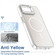 iPhone 16e / 17e Gradient Discolor Lens Kickstand Magsafe Phone Case - White