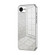 iPhone 16e / 17e Gradient Glitter Powder Electroplated Phone Case - Silver