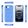 iPhone 16e / 17e High Transparency TPU Hybrid PC Airbag Phone Case - Transparent Blue