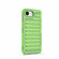 iPhone 16e / 17e High Transparency TPU Hybrid PC Airbag Phone Case - Transparent Green