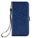 iPhone 16e / 17e Honeycomb Dot Texture Leather Phone Case - Blue
