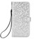 iPhone 16e / 17e Honeycomb Dot Texture Leather Phone Case - Silver