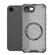 iPhone 16e / 17e Honeycomb Magnetic Ring Shockproof Phone Case - Black