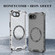 iPhone 16e / 17e Honeycomb Magnetic Ring Shockproof Phone Case - Blue