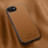 iPhone 16e / 17e HUIYI Leather Magnetic Phone Case - Brown