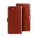 iPhone 16e / 17e idewei Crazy Horse Texture Leather Phone Case - Brown