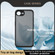 iPhone 16e / 17e imak UX-9B Series Four Corners Tiny Airbag Shockproof Phone Case - Black