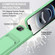 iPhone 16e / 17e Integrated Card Bag Solid Color Liquid Silicone Phone Case Gen2 with Short Lanyard - Green