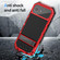 iPhone 16e / 17e IP68 Waterproof Dustproof Shockproof Holder Phone Case - Red