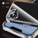 iPhone 16e / 17e iPAKY Crystal Clear Series Shockproof PC + TPU Protective Phone Case - Transparent